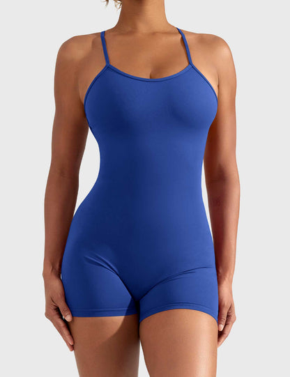 Ironfit Liza Jumpsuit mit V - Rücken - Ironfit