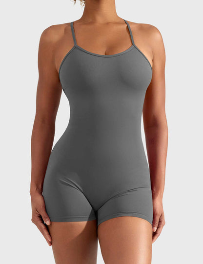 Ironfit Liza Jumpsuit mit V - Rücken - Ironfit