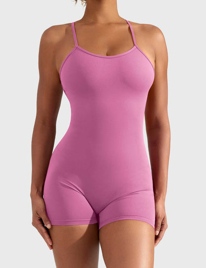 Ironfit Liza Jumpsuit mit V - Rücken - Ironfit