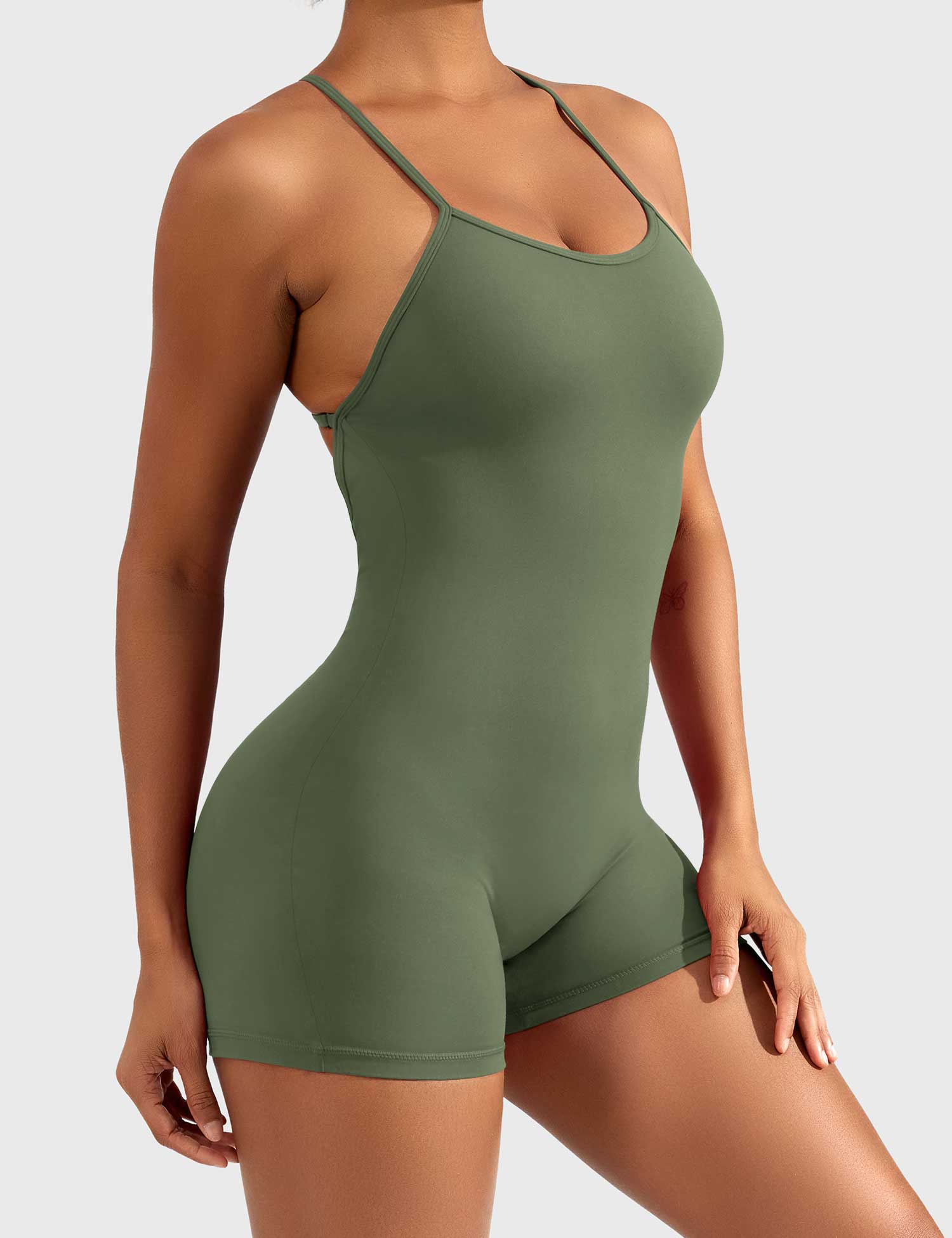 Ironfit Liza Jumpsuit mit V - Rücken - Ironfit