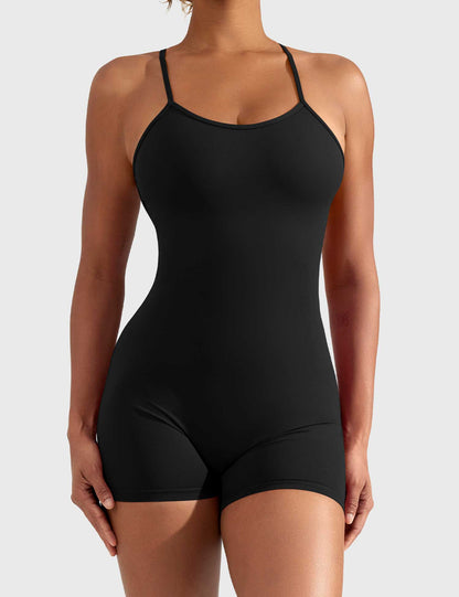 Ironfit Liza Jumpsuit mit V - Rücken - Ironfit