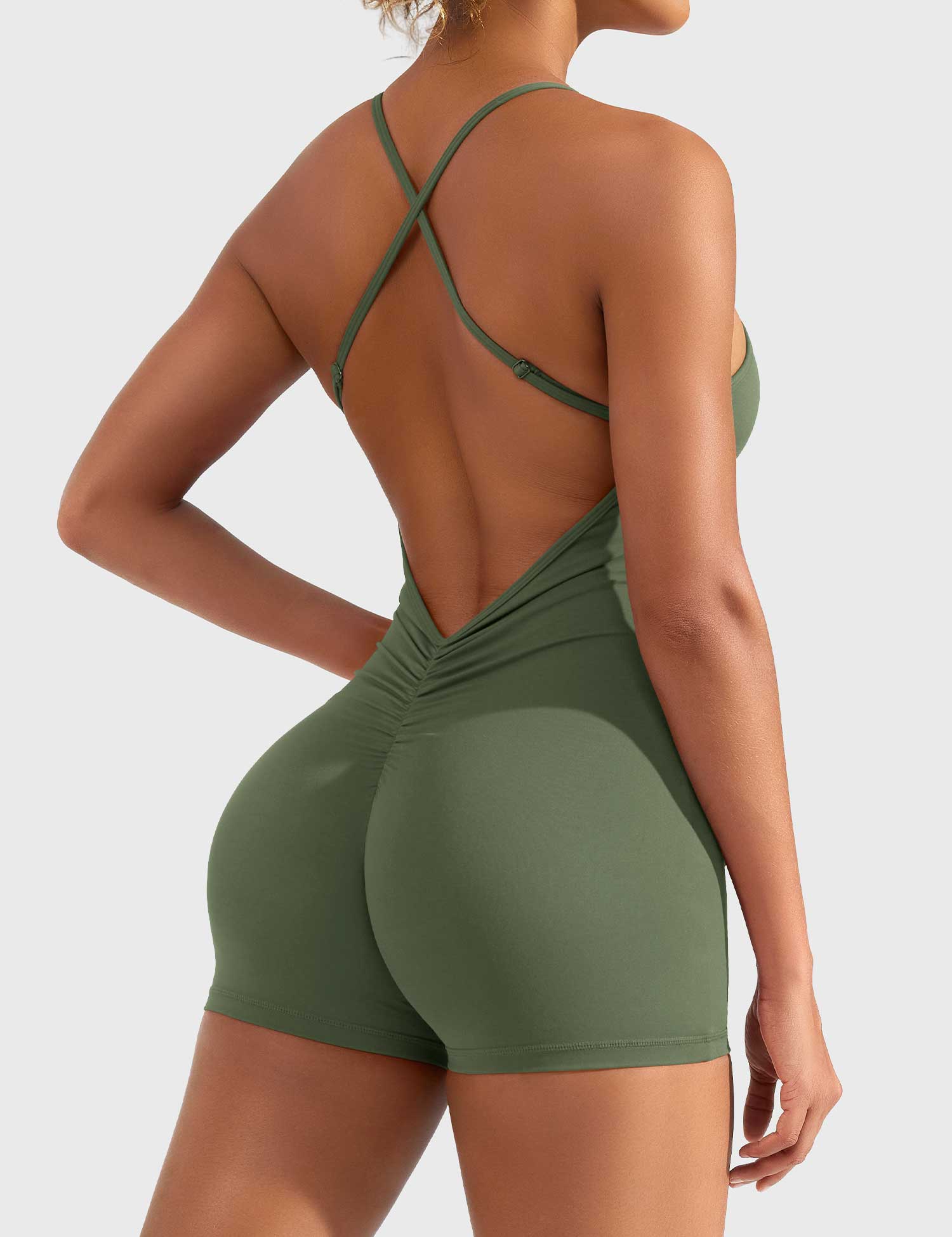 Ironfit Liza Jumpsuit mit V - Rücken - Ironfit