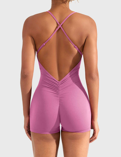Ironfit Liza Jumpsuit mit V - Rücken - Ironfit