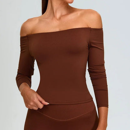 Ironfit Luzlie Off Shoulder Top - Ironfit