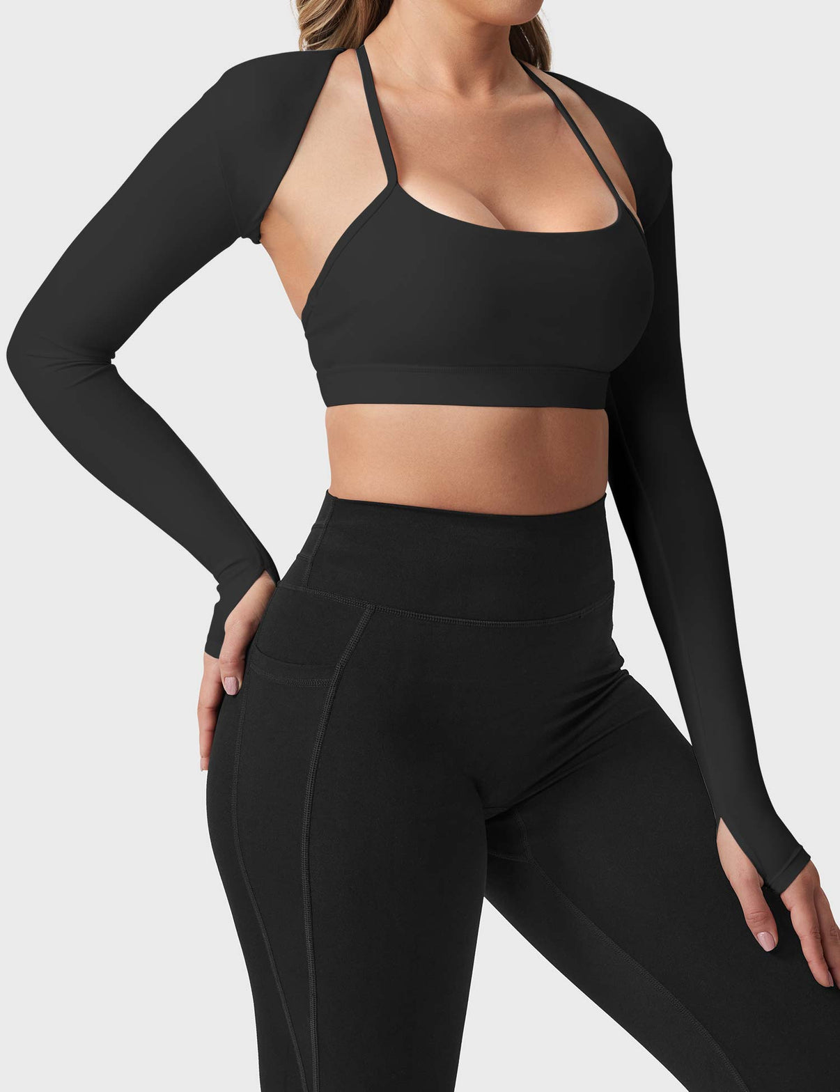 Ironfit Mini Long Sleeve Bolero Shrug - Ironfit