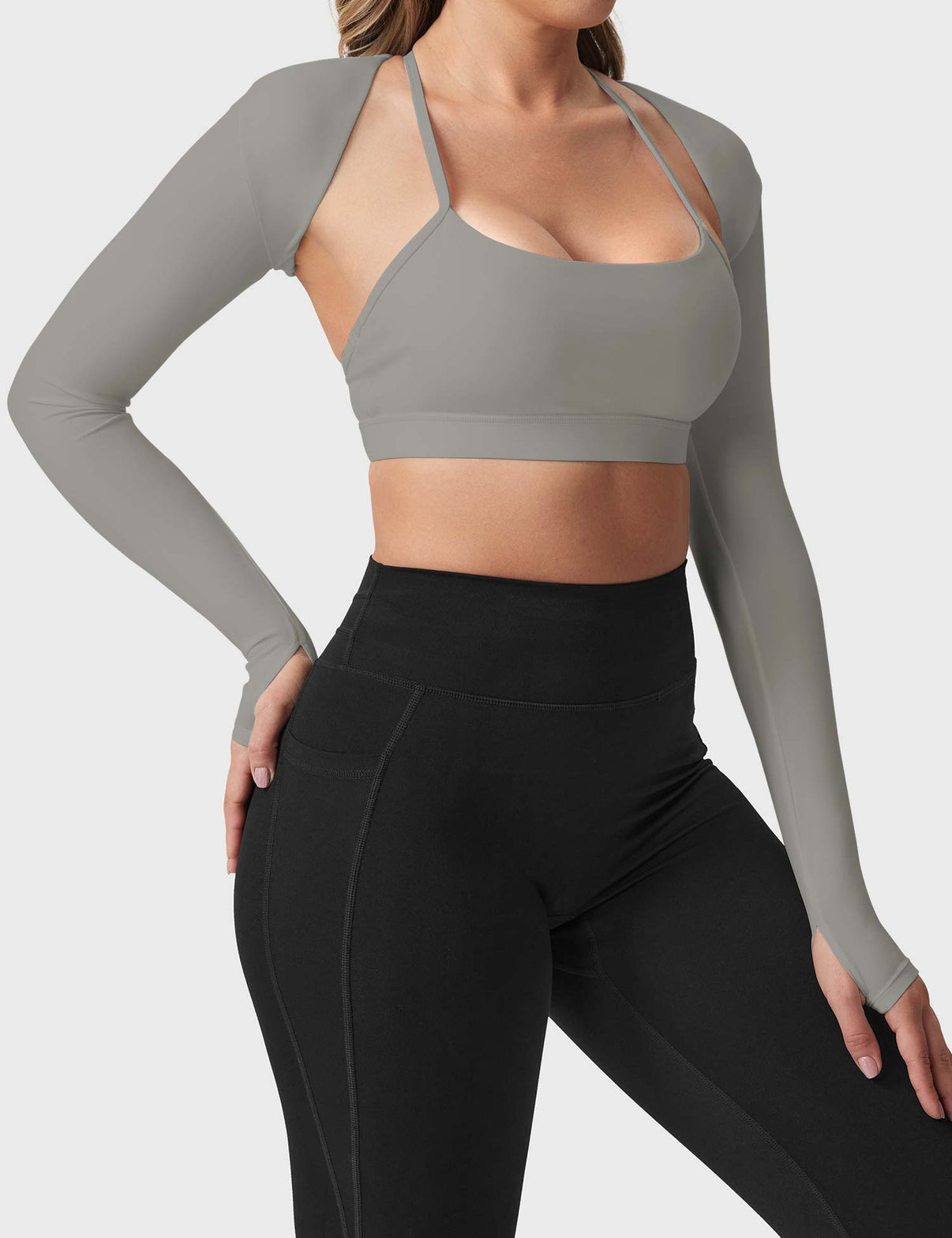 Ironfit Mini Long Sleeve Bolero Shrug - Ironfit