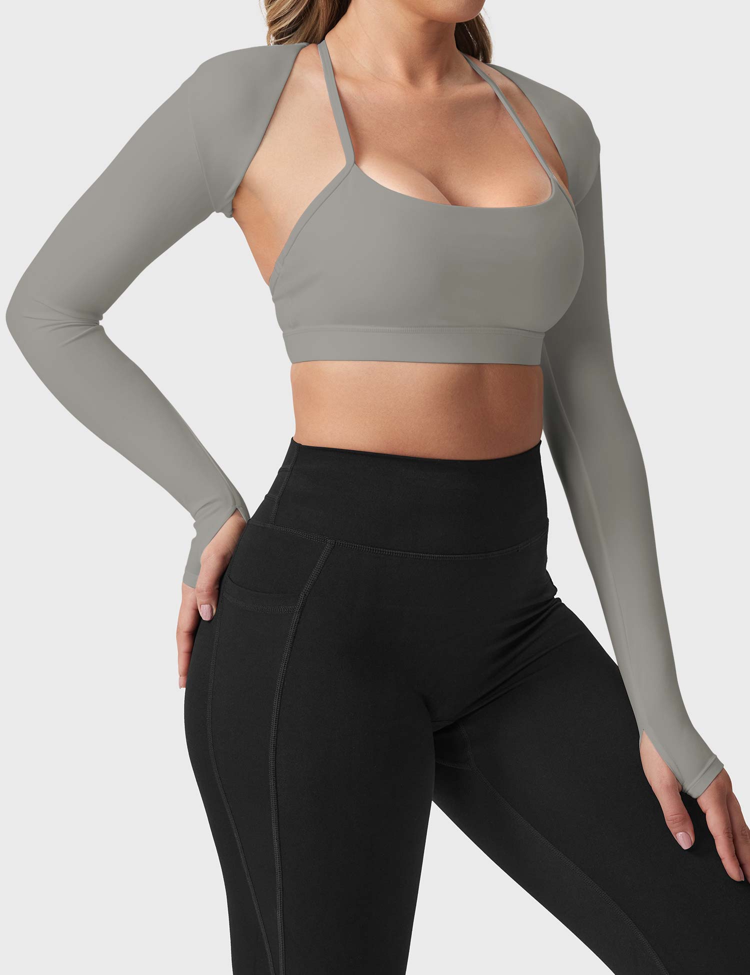 Ironfit Mini Long Sleeve Bolero Shrug - Ironfit
