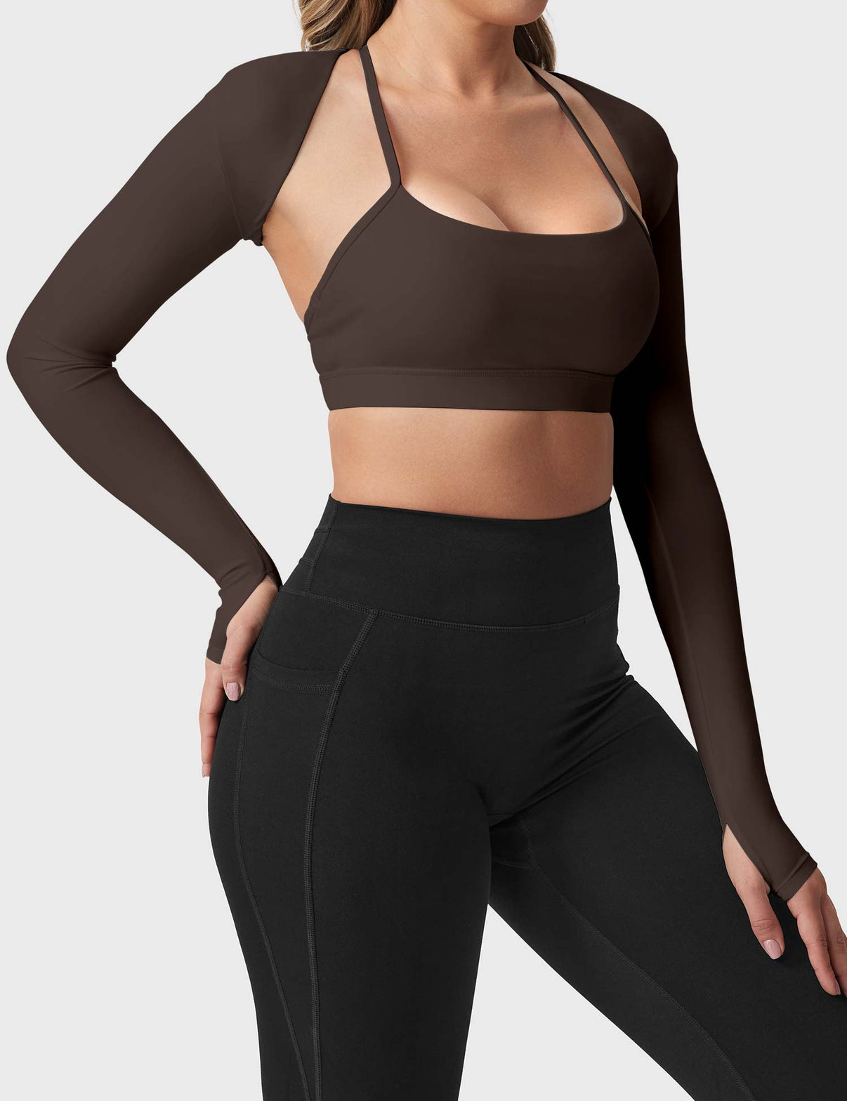 Ironfit Mini Long Sleeve Bolero Shrug - Ironfit