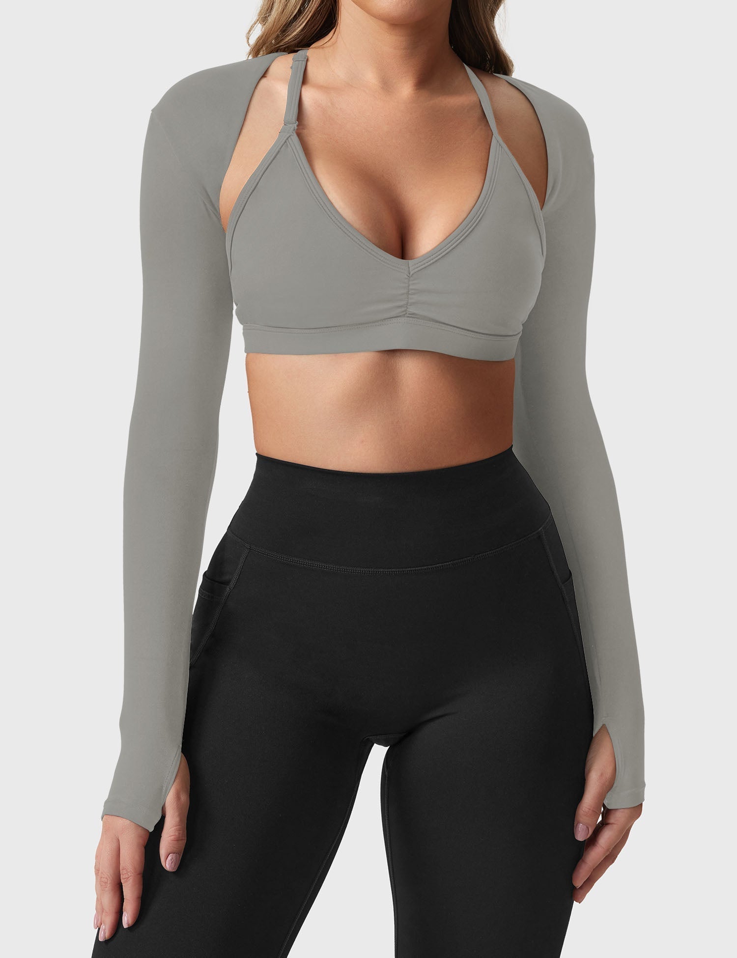 Ironfit Mini Long Sleeve Bolero Shrug - Ironfit