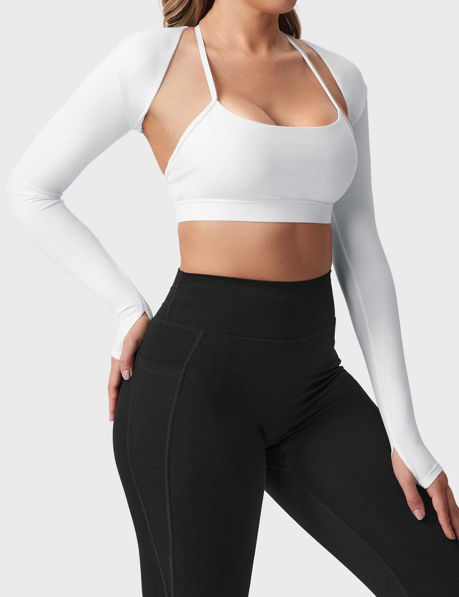 Ironfit Mini Long Sleeve Bolero Shrug - Ironfit