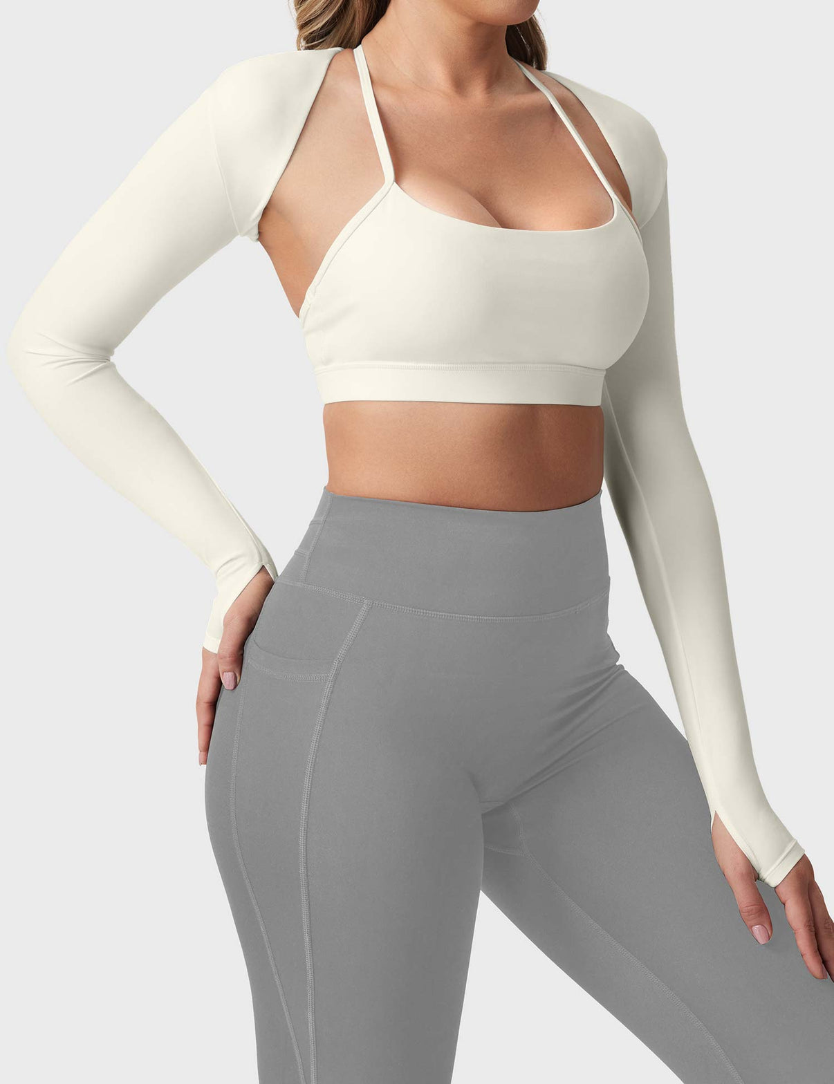 Ironfit Mini Long Sleeve Bolero Shrug - Ironfit