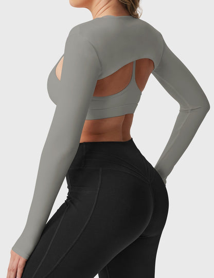 Ironfit Mini Long Sleeve Bolero Shrug - Ironfit