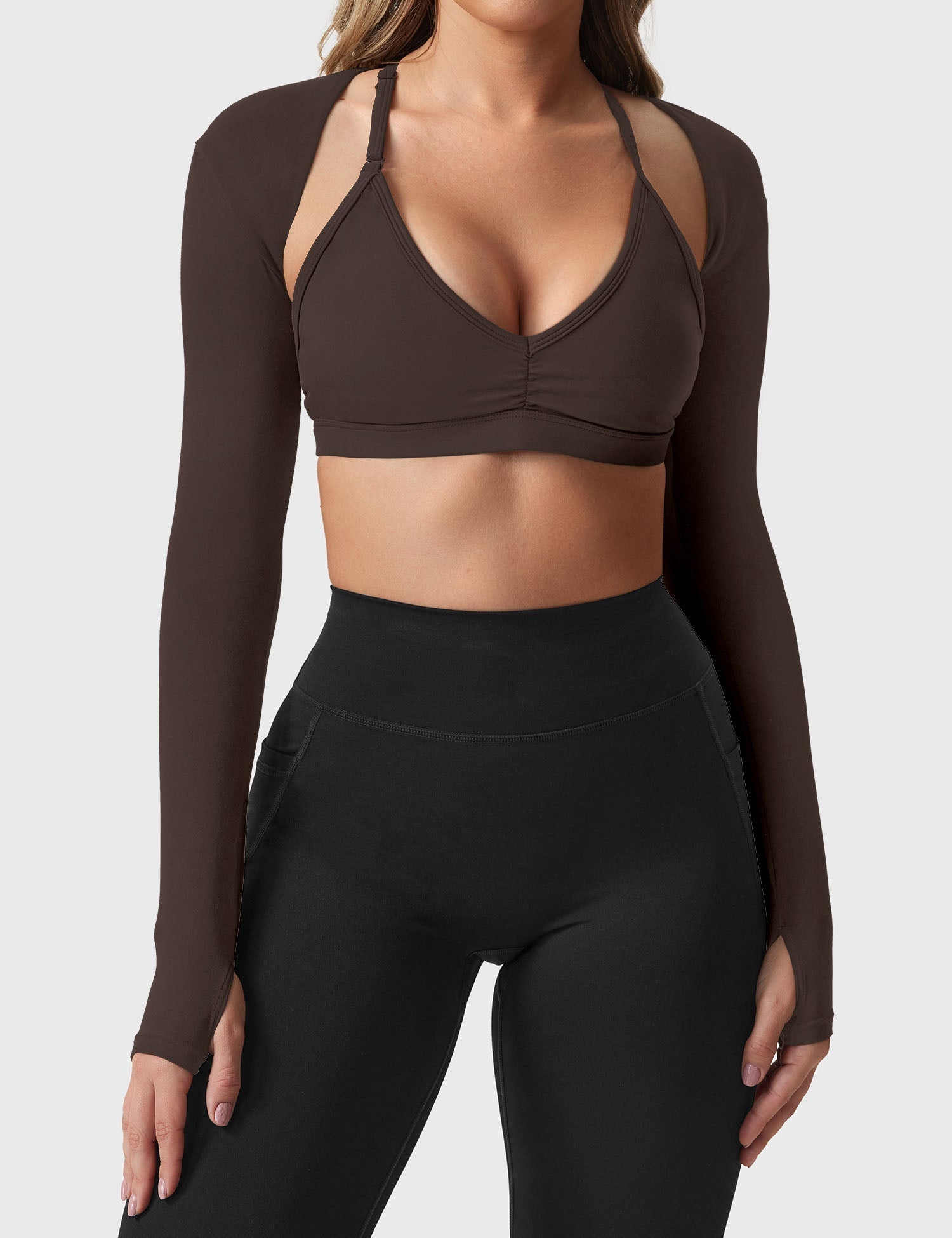 Ironfit Mini Long Sleeve Bolero Shrug - Ironfit