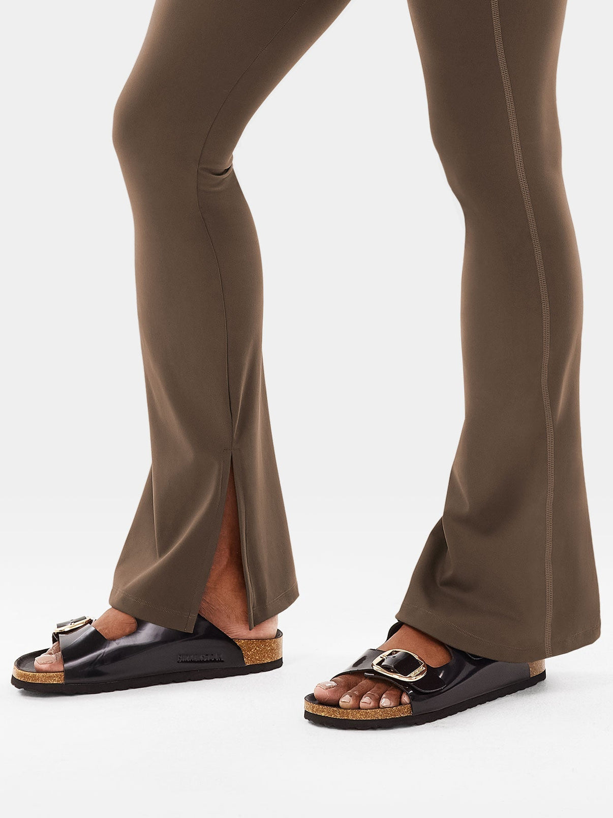 Ironfit Nasreen Flare Split Hem Leggings - Ironfit