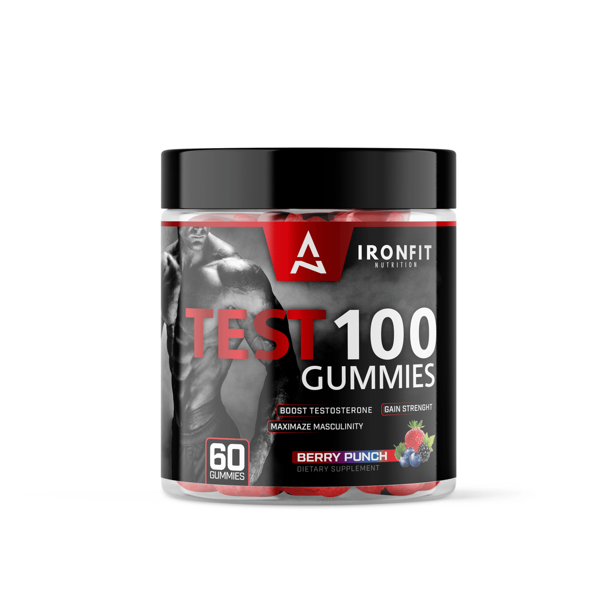 Ironfit Nutrition TEST 100 Gummies - Ironfit