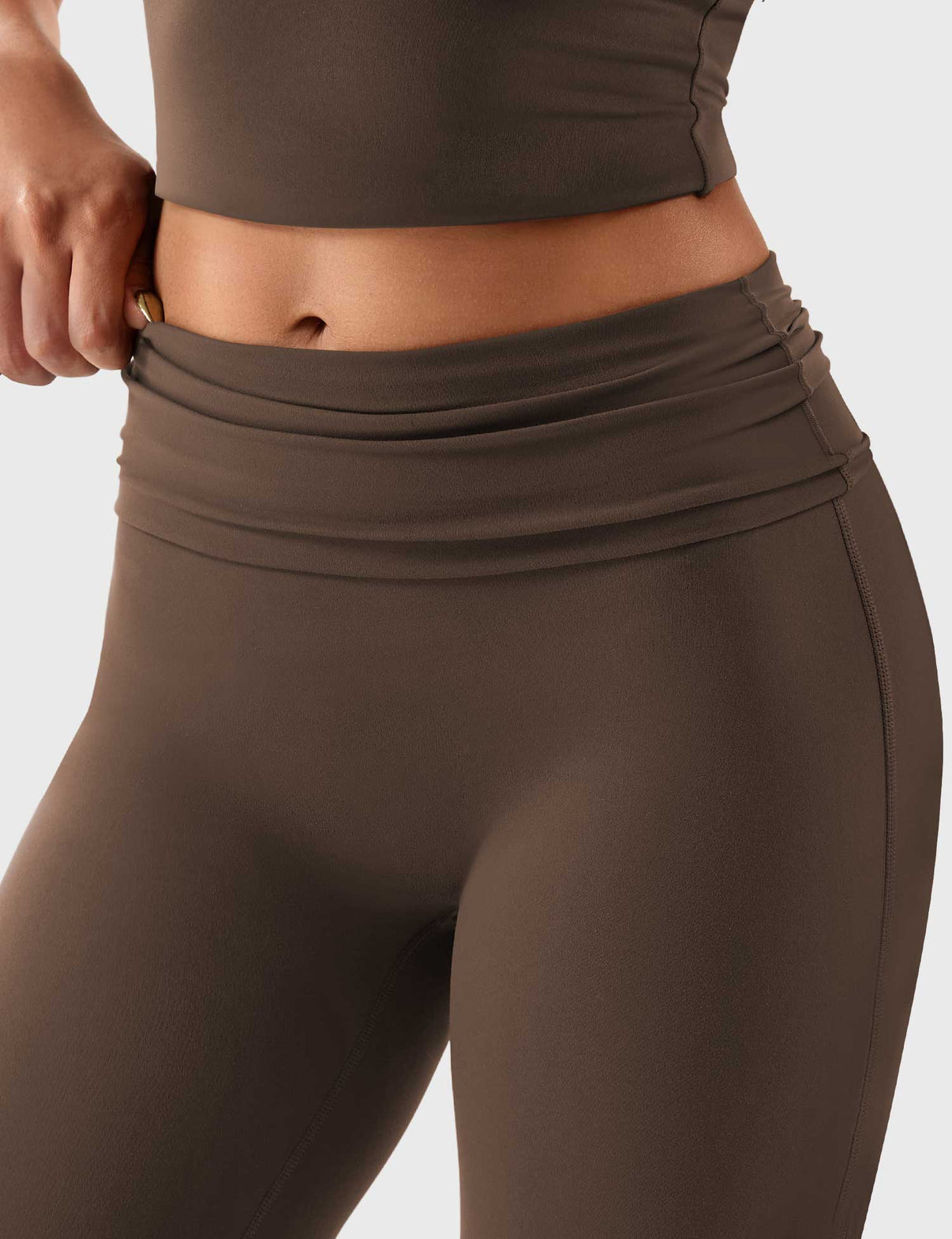 Ironfit Romola Fold Over Flare Leggings - Ironfit