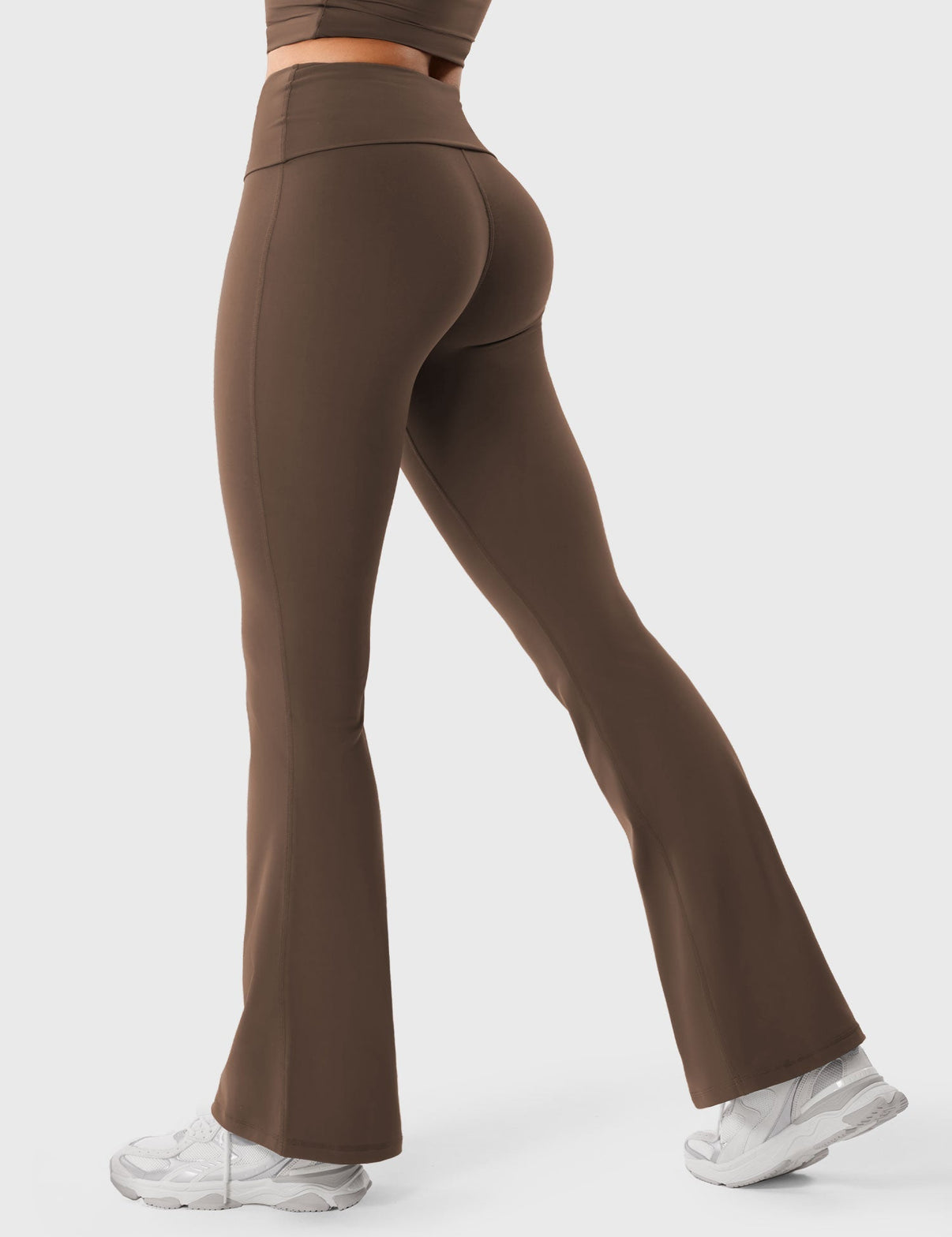 Ironfit Romola Fold Over Flare Leggings - Ironfit
