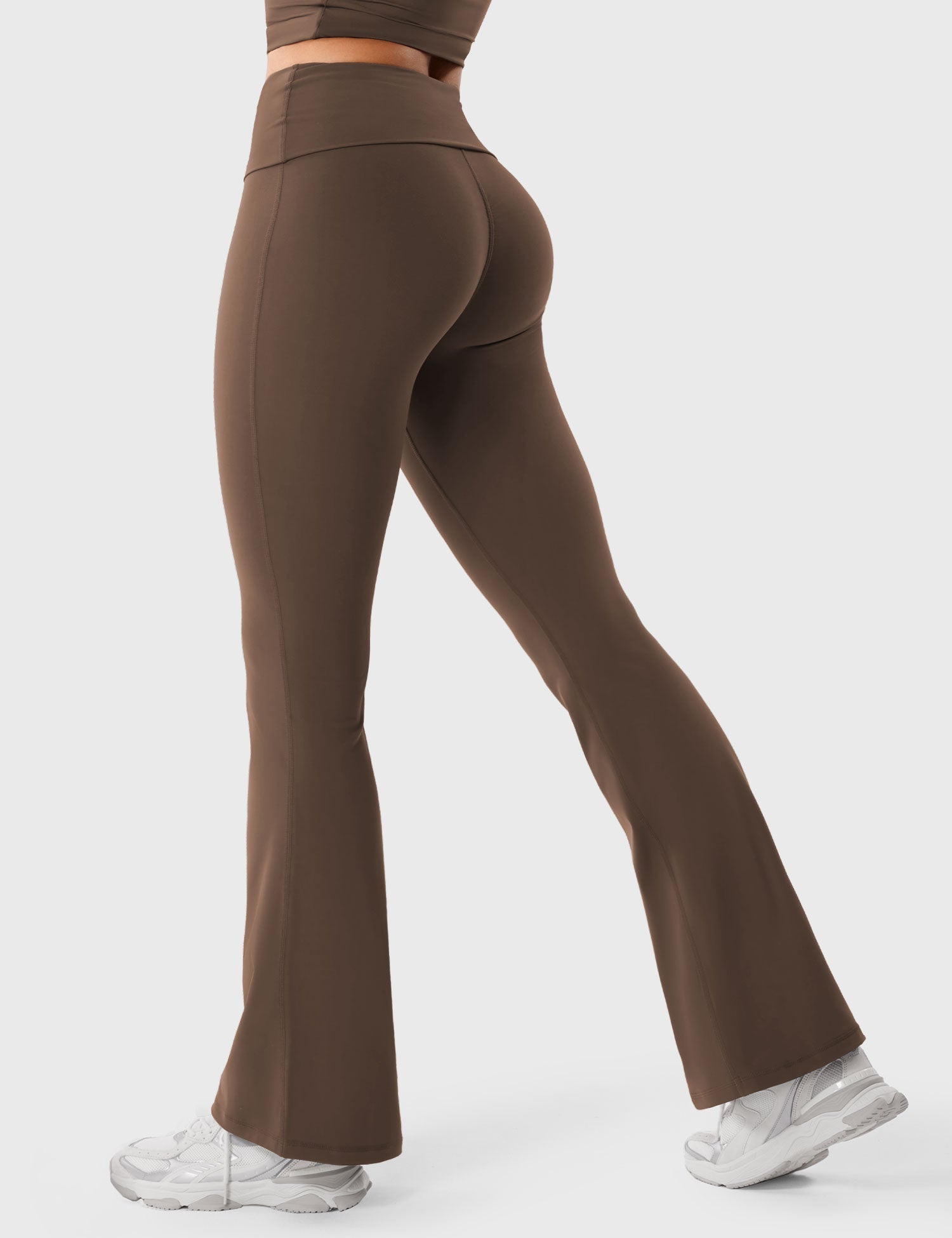 Ironfit Romola Fold Over Flare Leggings - Ironfit