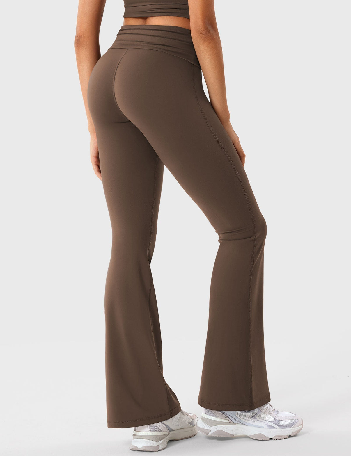 Ironfit Romola Fold Over Flare Leggings - Ironfit