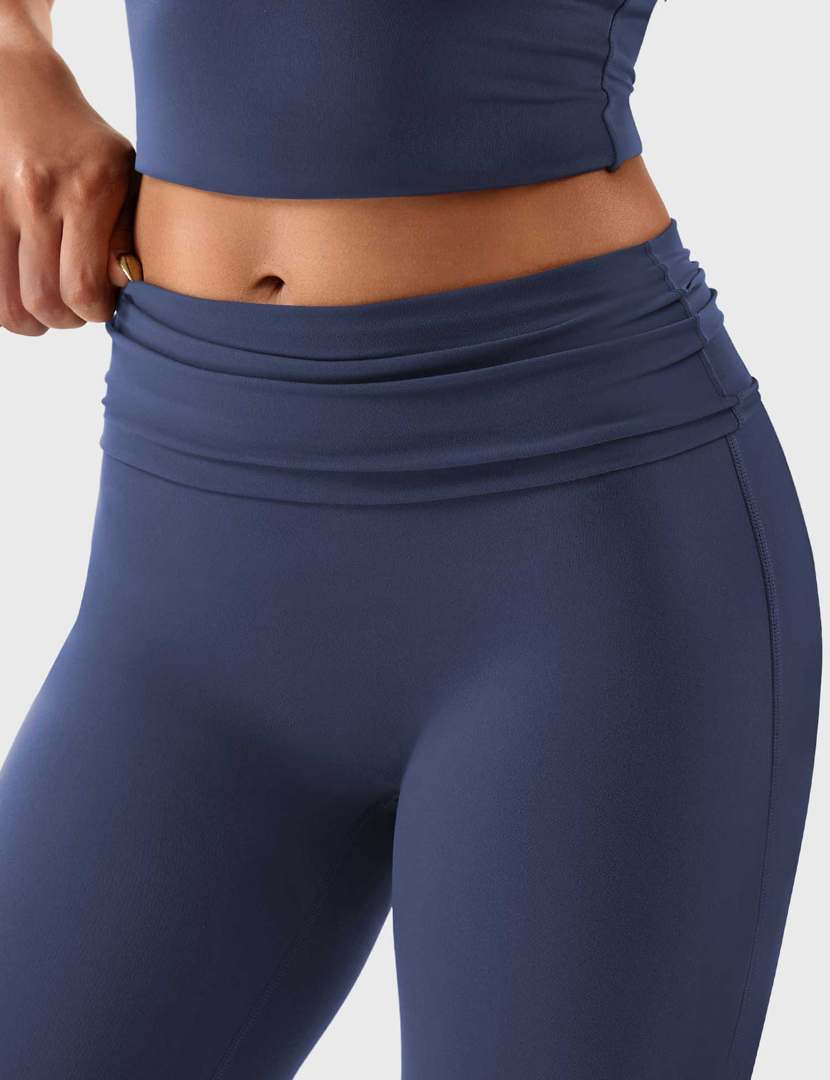 Ironfit Romola Fold Over Flare Leggings - Ironfit