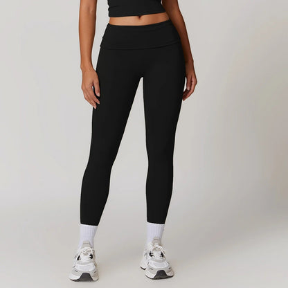 Ironfit Romola Fold Over Leggings - Ironfit