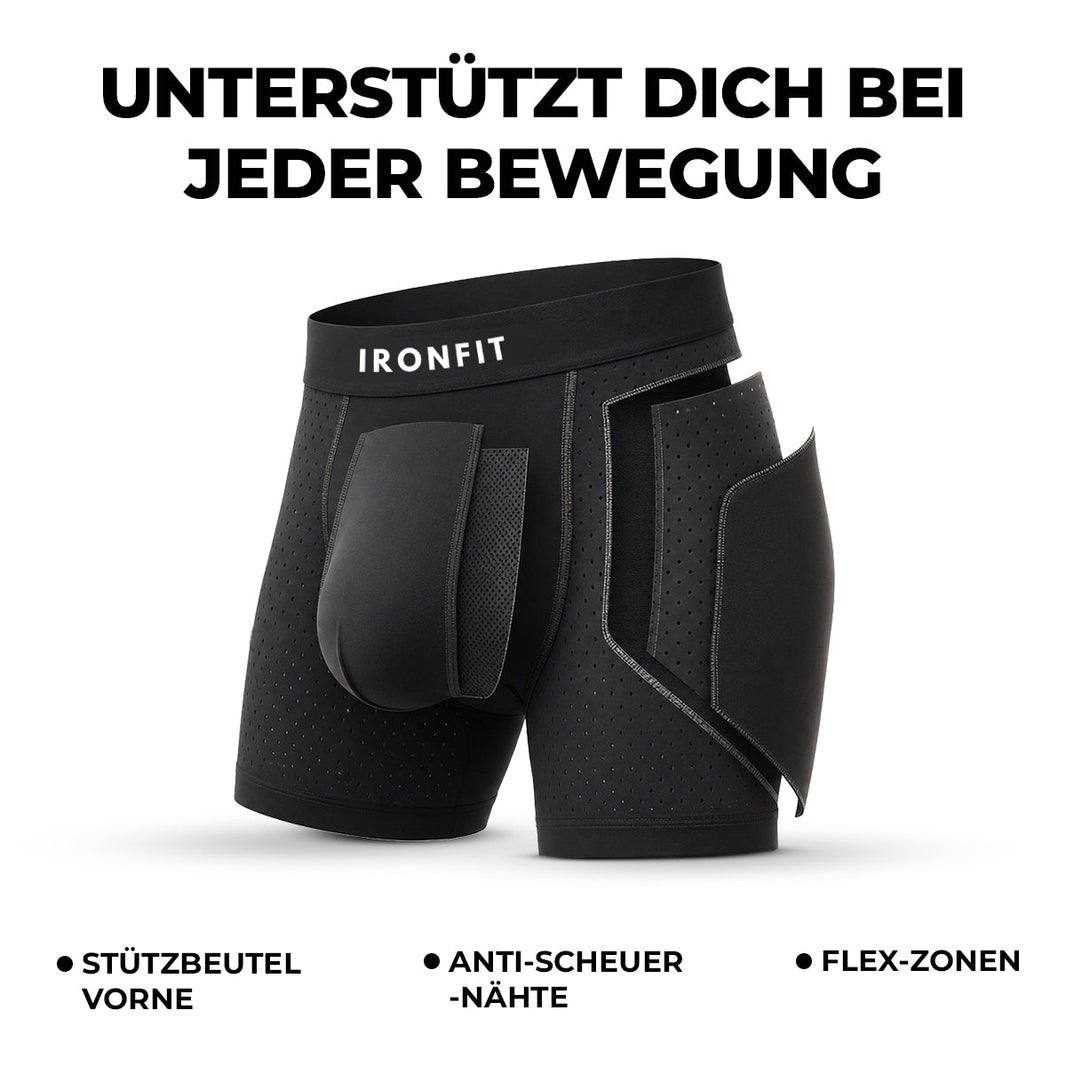 Ironfit Schnelltrocknende Performance - Boxershorts - Ironfit