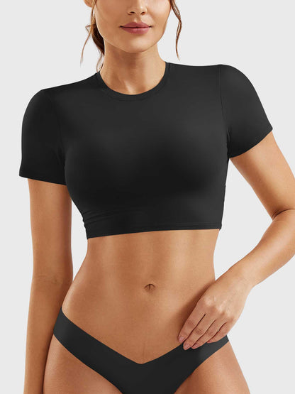 Ironfit Short Sleeve Crop Top - Ironfit