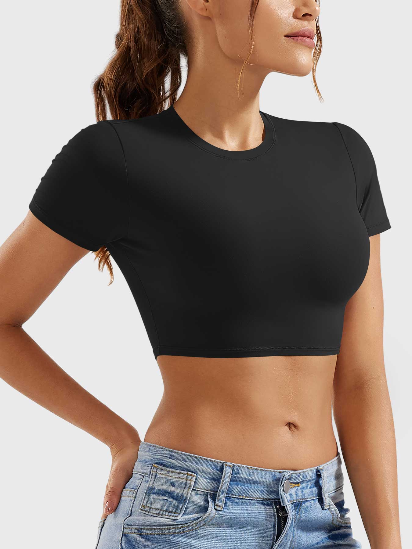 Ironfit Short Sleeve Crop Top - Ironfit