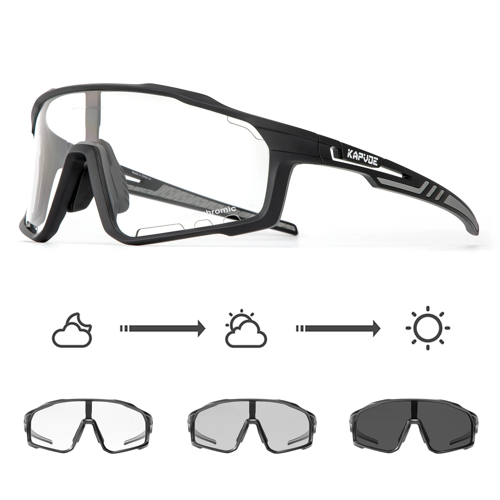 Ironfit Sport Kapvoe Sonnenbrille - Ironfit