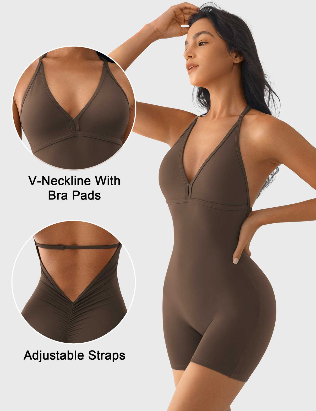 Ironfit Taylor Rückenfreier Jumpsuit - Ironfit