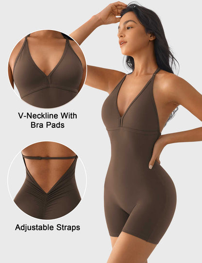 Ironfit Taylor Rückenfreier Jumpsuit - Ironfit