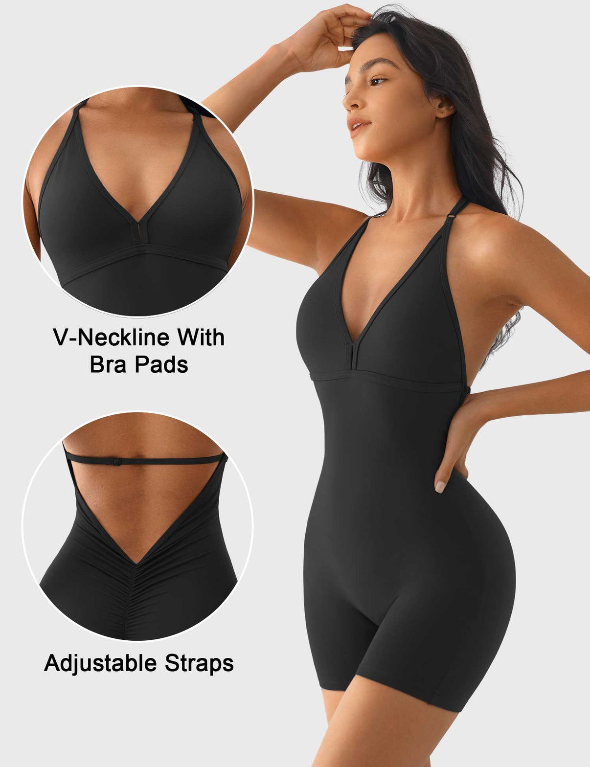 Ironfit Taylor Rückenfreier Jumpsuit - Ironfit