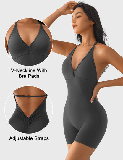 Ironfit Taylor Rückenfreier Jumpsuit - Ironfit