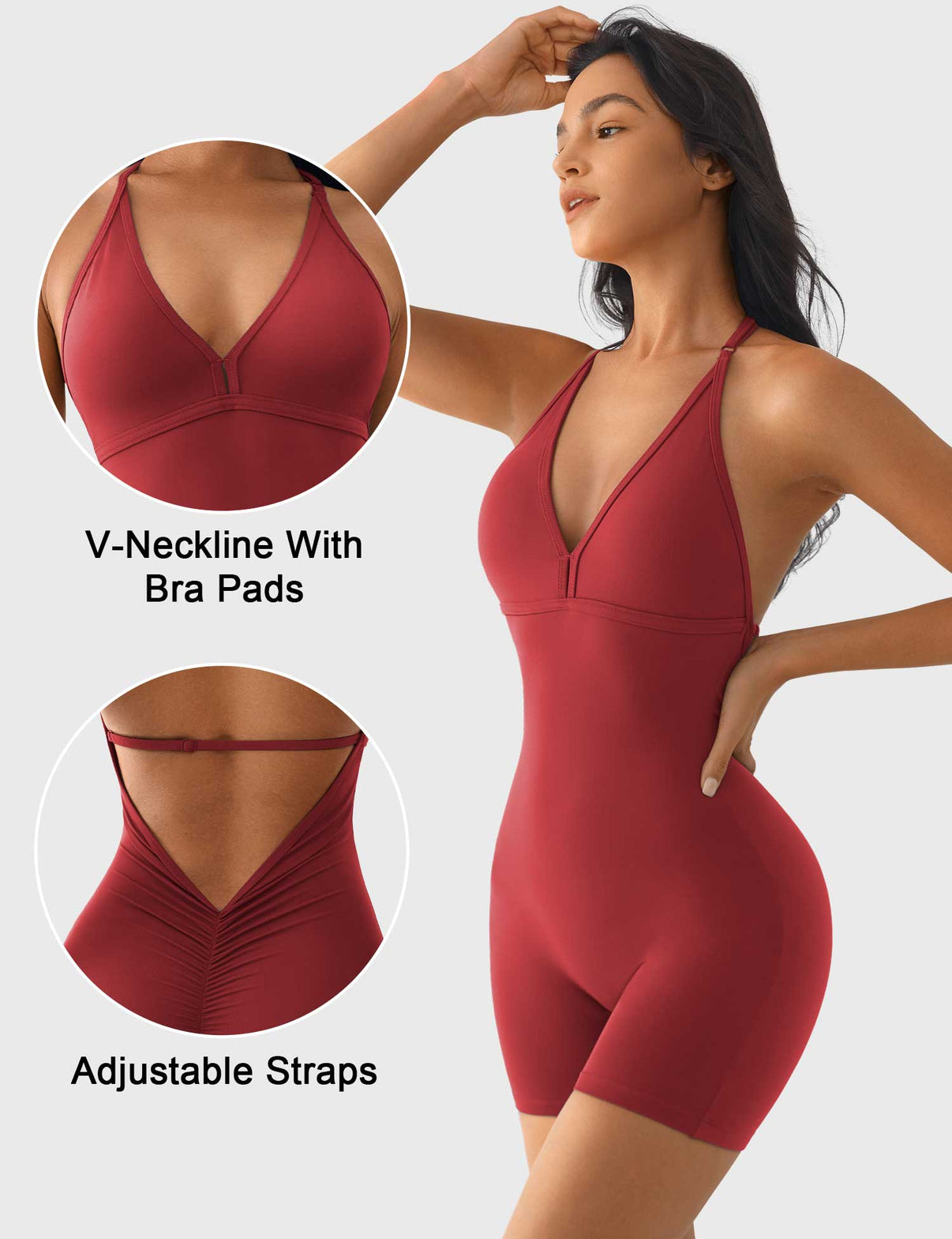 Ironfit Taylor Rückenfreier Jumpsuit - Ironfit