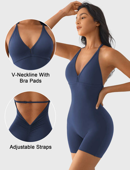 Ironfit Taylor Rückenfreier Jumpsuit - Ironfit