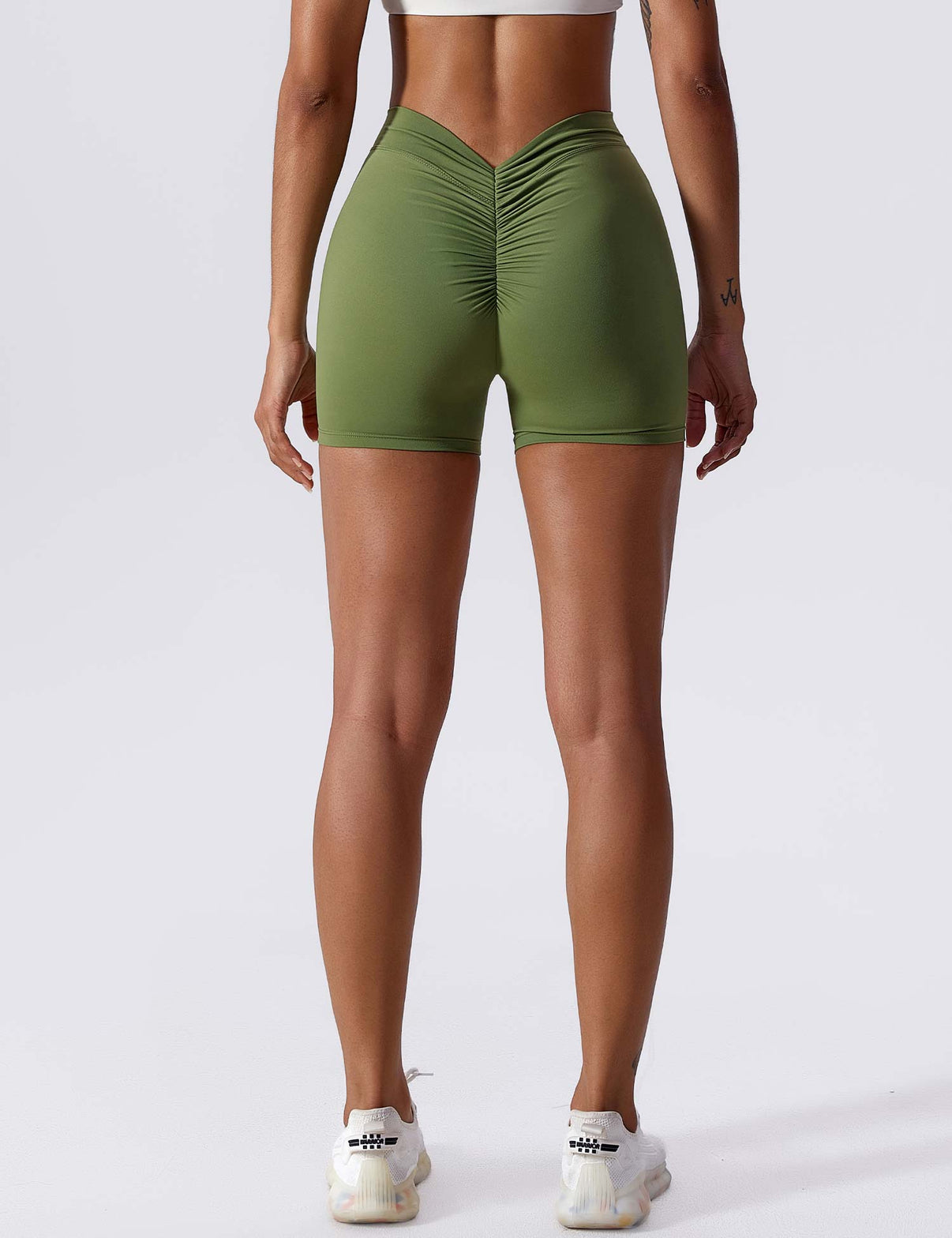 Ironfit V - back Ruched Shorts - Ironfit