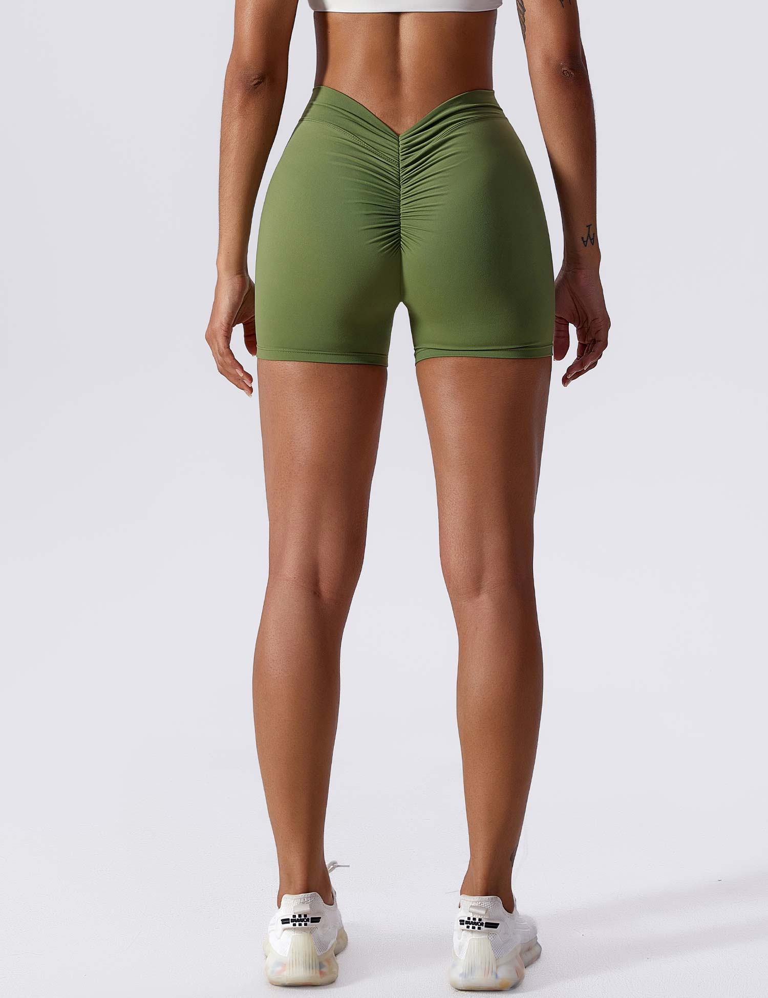Ironfit V - back Ruched Shorts - Ironfit