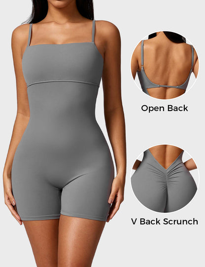 Ironfit V - Back Scrunch Jumpsuit - Ironfit