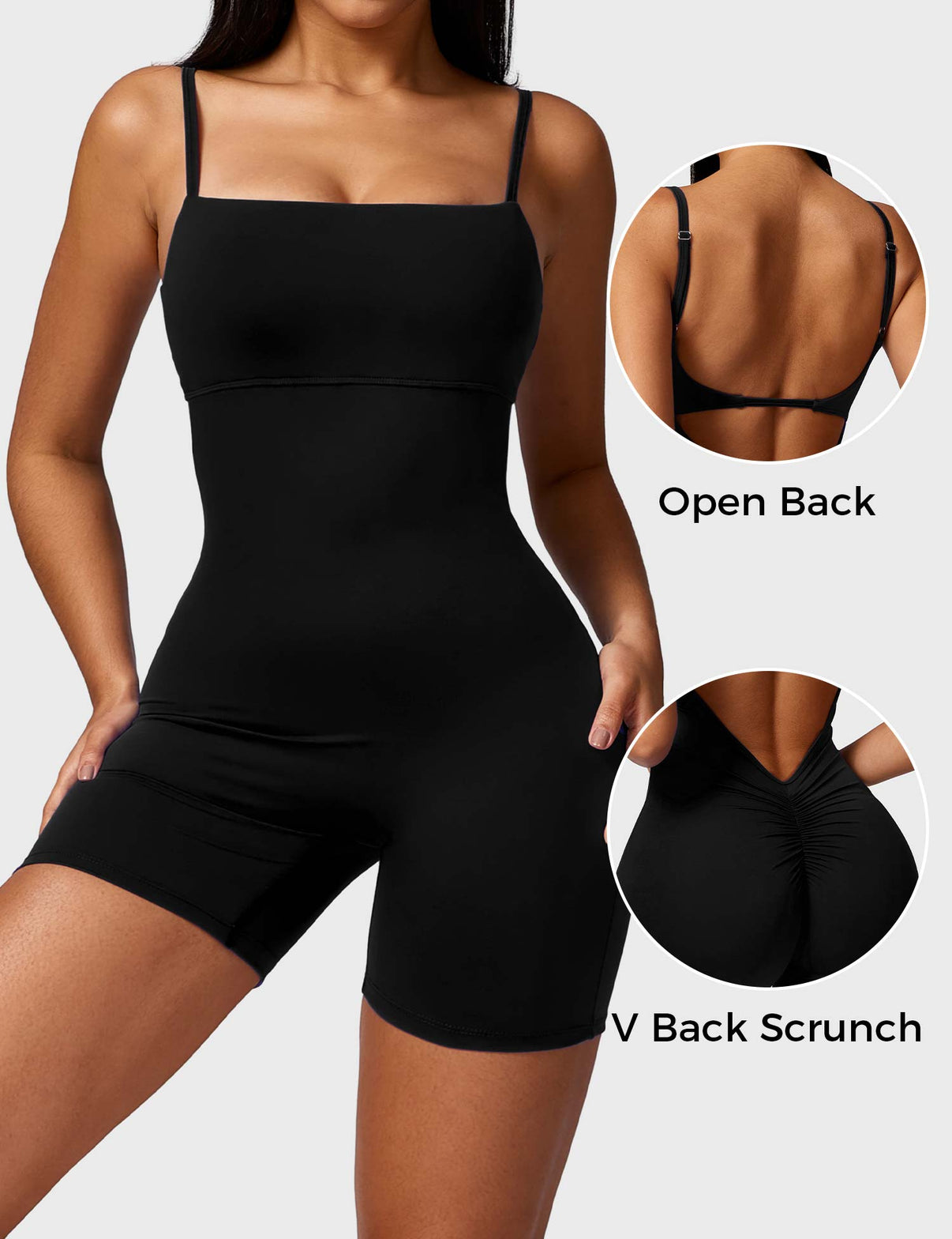 Ironfit V - Back Scrunch Jumpsuit - Ironfit
