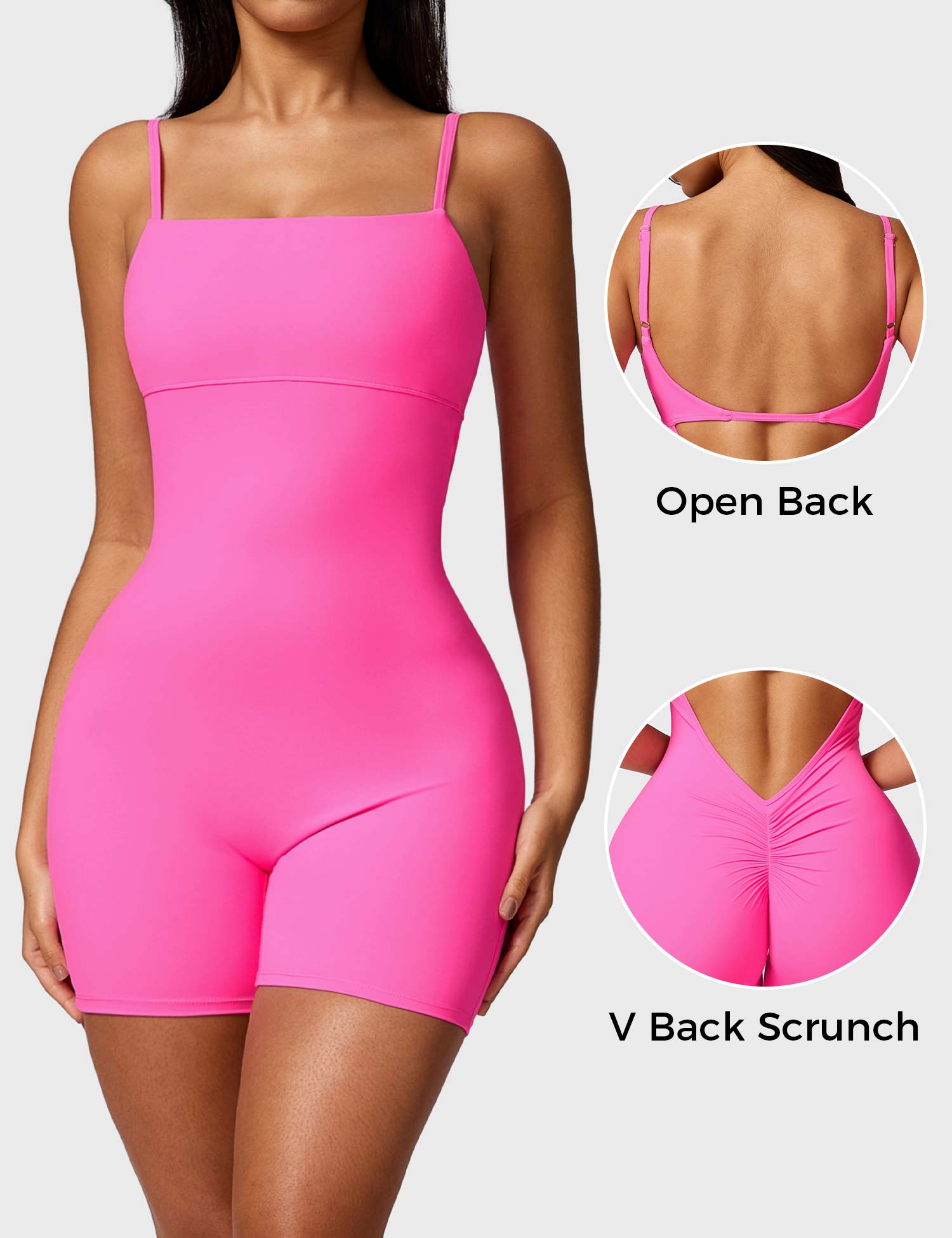 Ironfit V - Back Scrunch Jumpsuit - Ironfit