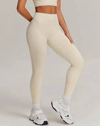 Ivory Seamless Leggings