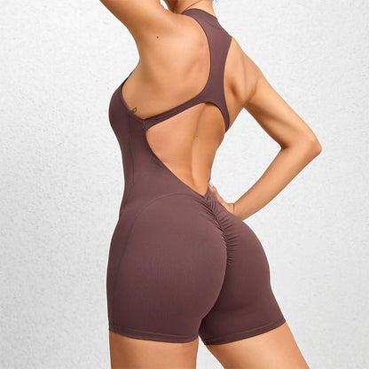 Jumpsuit - Shorts mit Reißverschluss - Ironfit