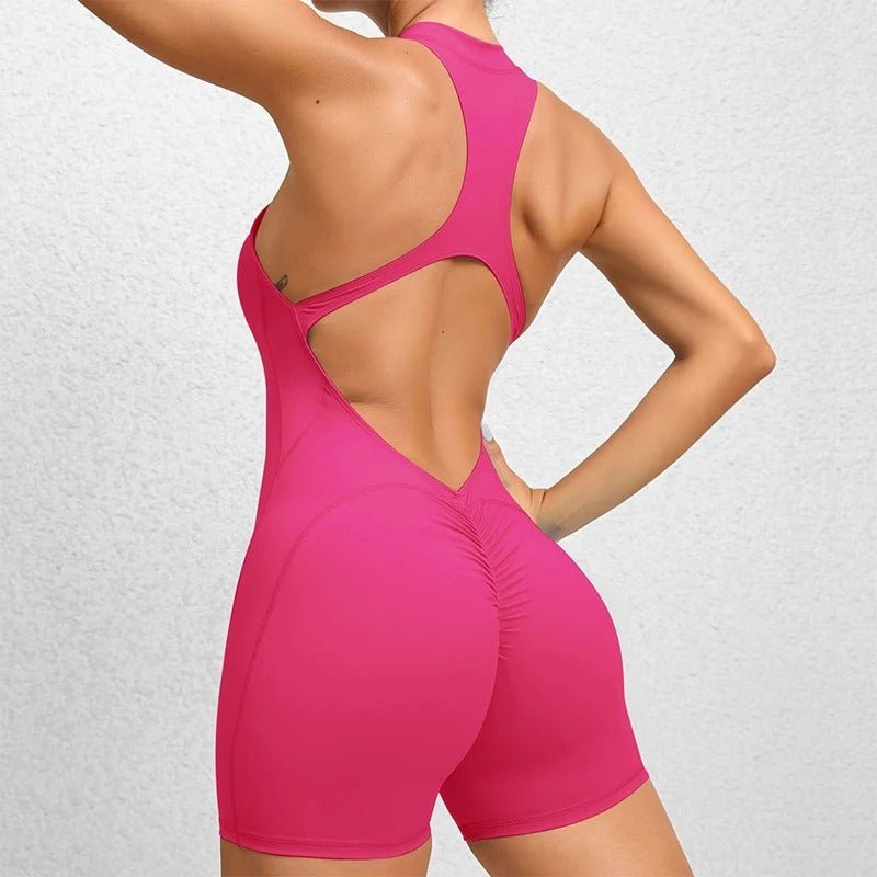 Jumpsuit - Shorts mit Reißverschluss - Ironfit