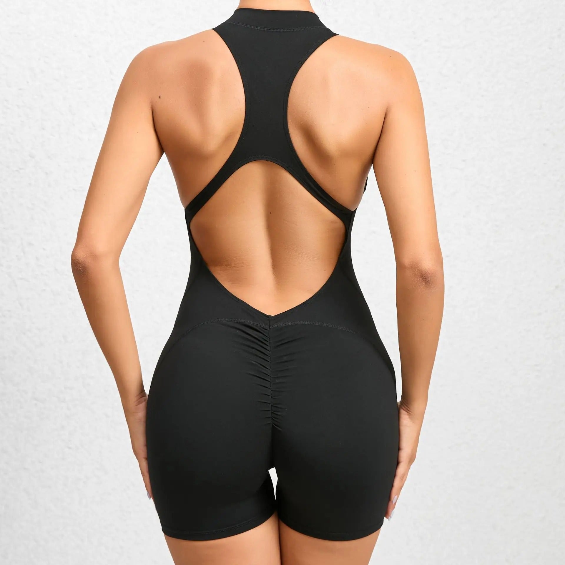 Jumpsuit - Shorts mit Reißverschluss - Ironfit
