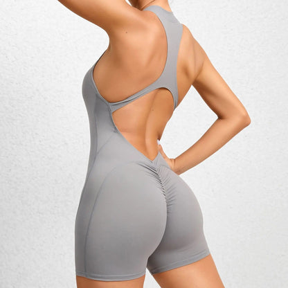 Jumpsuit - Shorts mit Reißverschluss - Ironfit