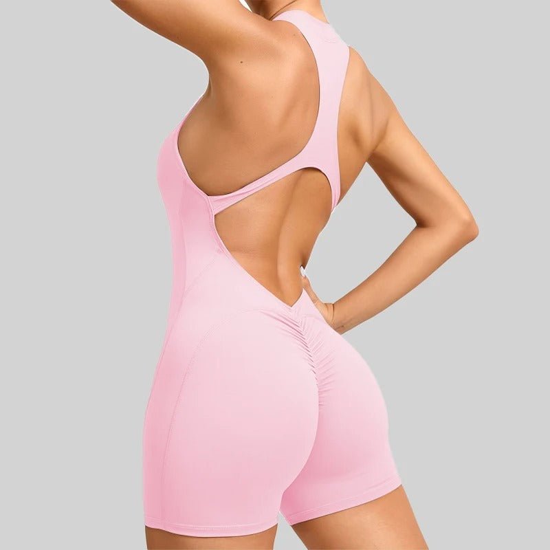 Jumpsuit - Shorts mit Reißverschluss - Ironfit