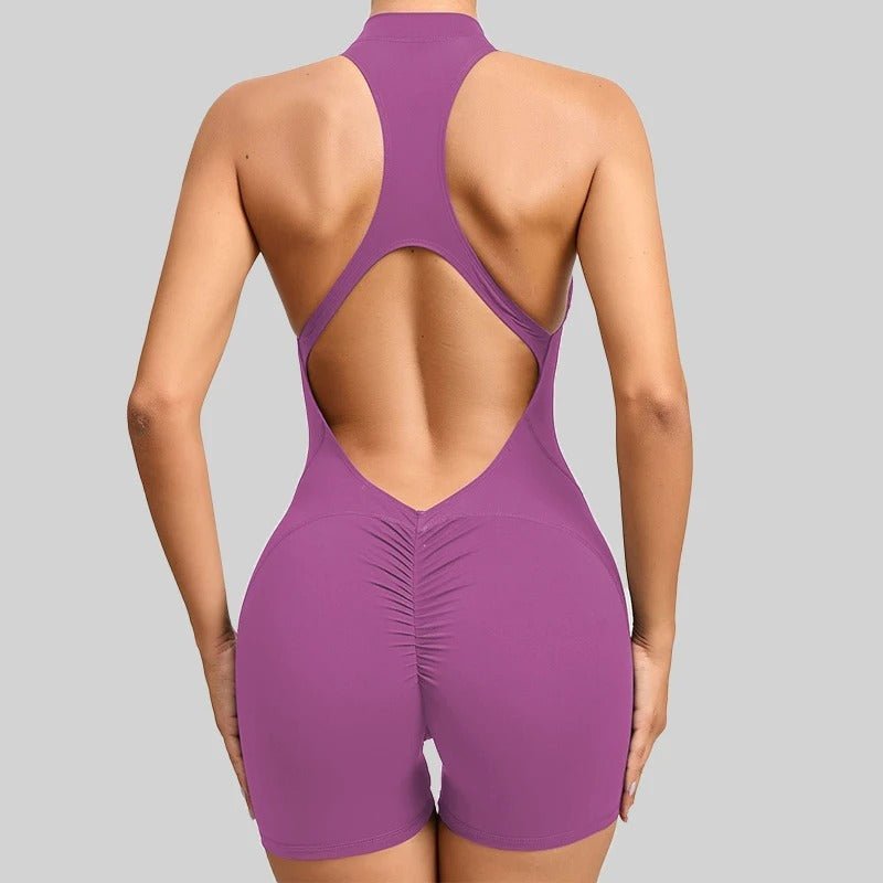 Jumpsuit - Shorts mit Reißverschluss - Ironfit