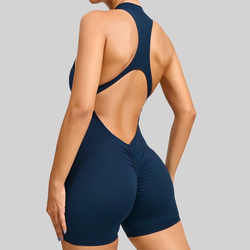 Jumpsuit - Shorts mit Reißverschluss - Ironfit