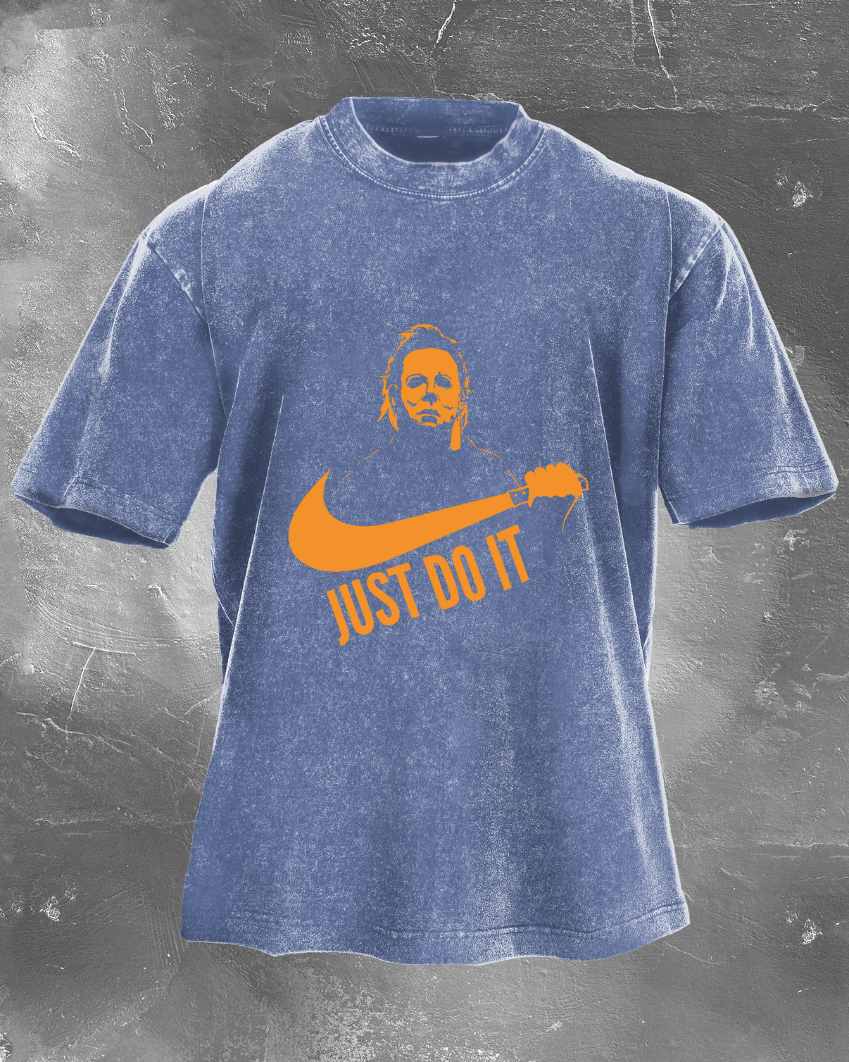 Just do it Herren gewaschenes T-Shirt - Gymfit