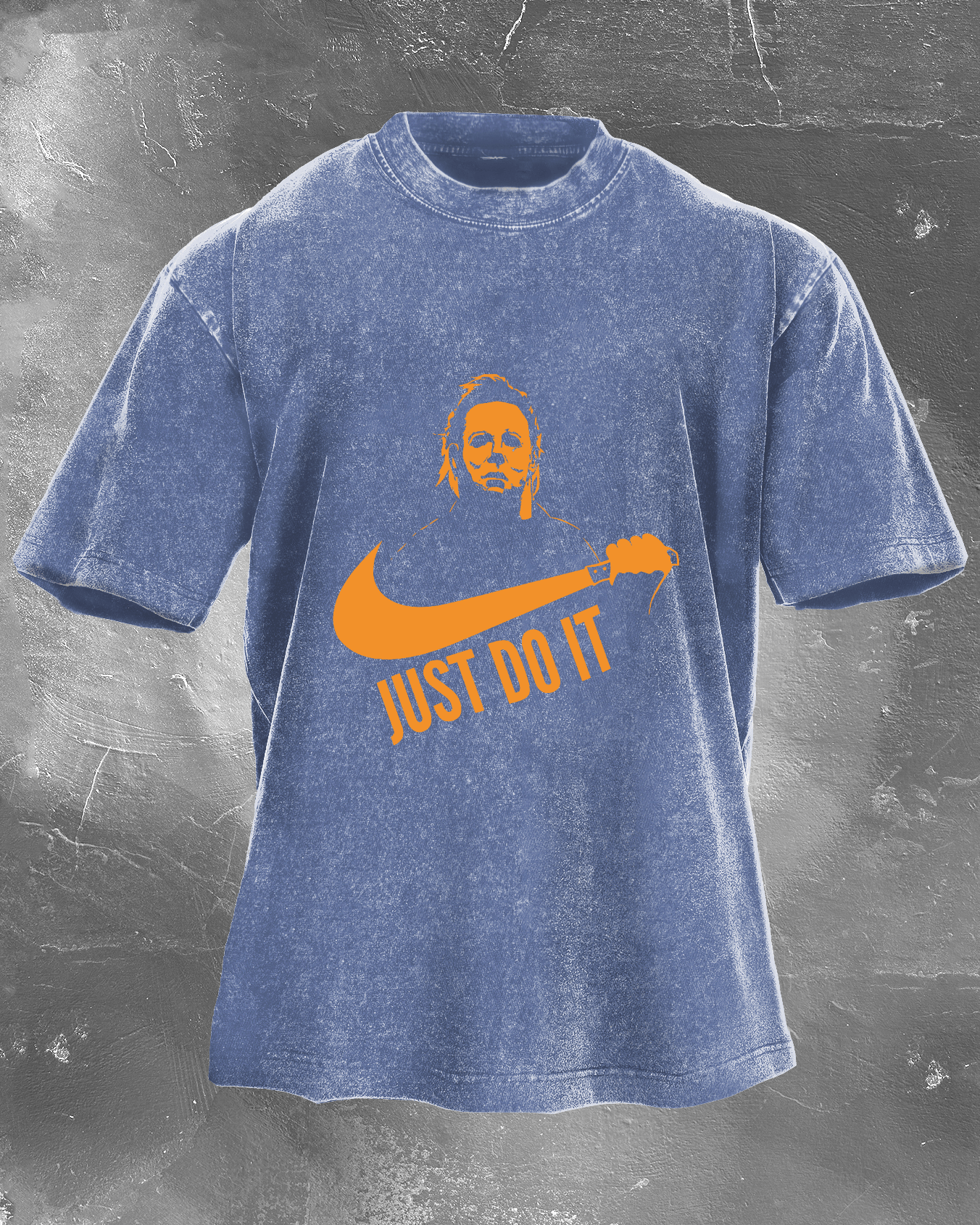 Just do it Herren gewaschenes T-Shirt - Gymfit